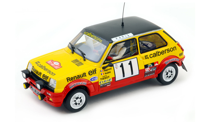 AVANT SLOT Renault Team Monte Carlo 1979